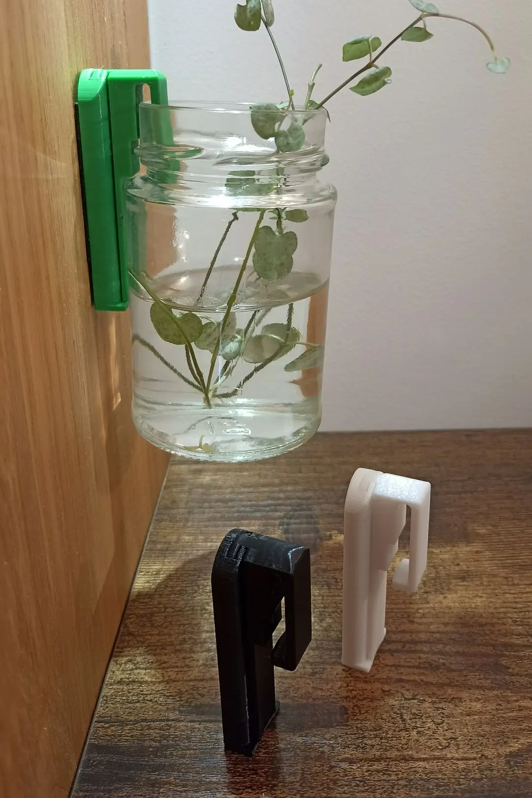 Support de pot en verre pour boutures