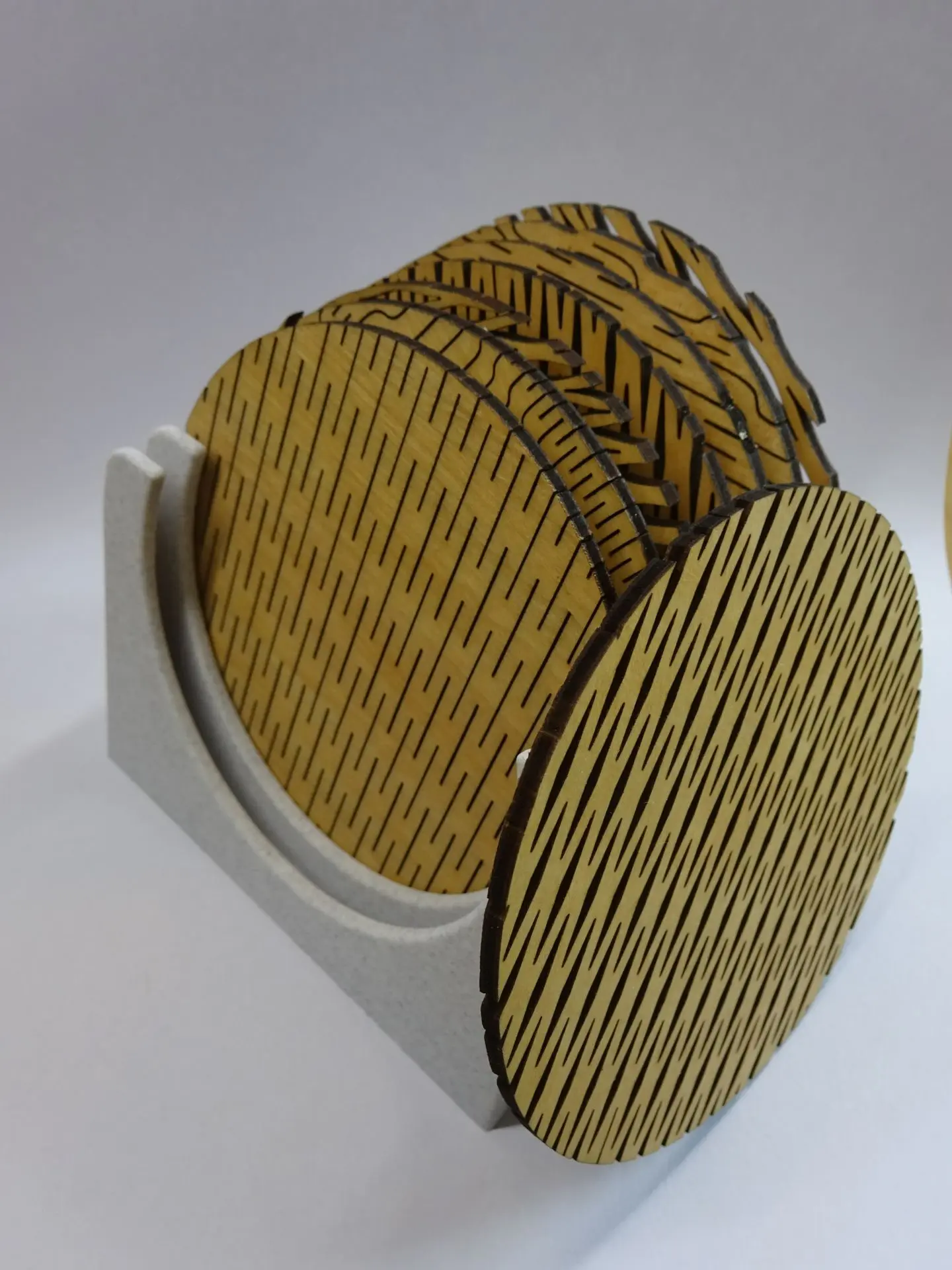 Conception d'un set de sous de verre en impression 3D