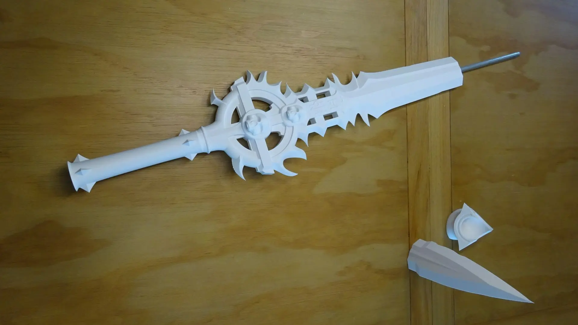 Assemblage d'une épée en impression 3D