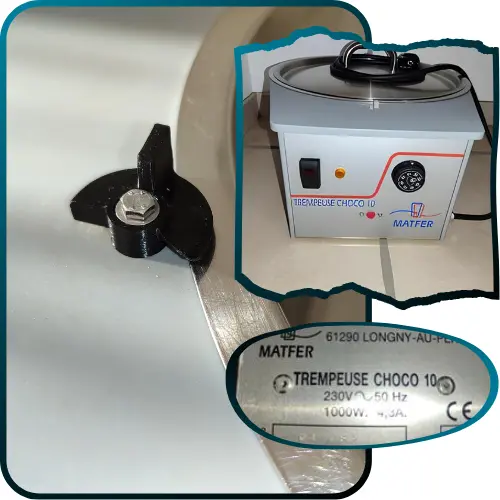 Trempeuse mécanique choco 10 MAFTER - Pièce détachée